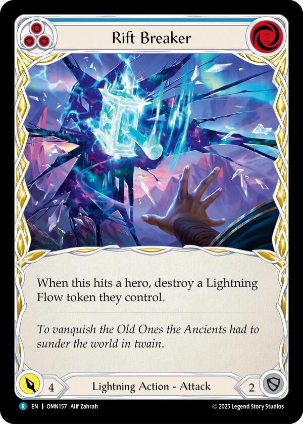 Image for Rift Breaker (Blue) (OMN157) (Omens of the Third Age) - Flesh and Blood TCG