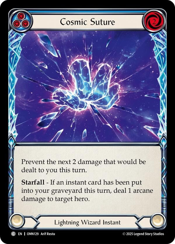 Image for Cosmic Suture (Blue) (OMN129) (Omens of the Third Age) - Flesh and Blood TCG