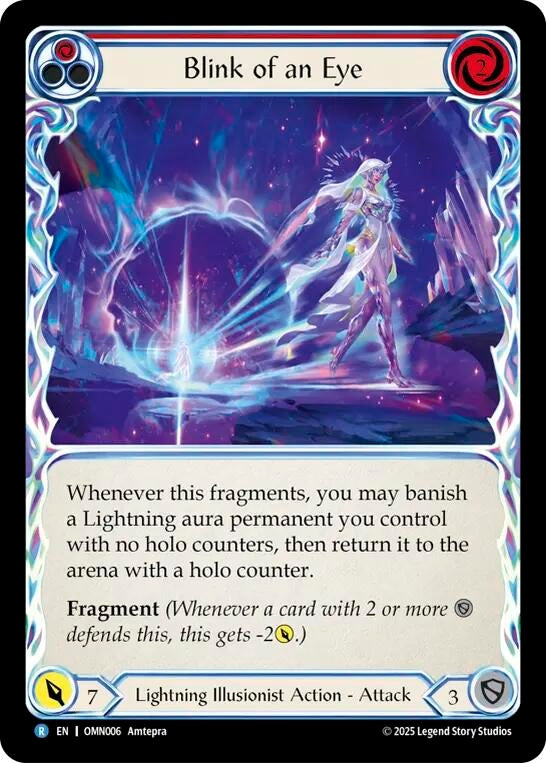 Image for Blink of an Eye (OMN006) (Omens of the Third Age) - Flesh and Blood TCG