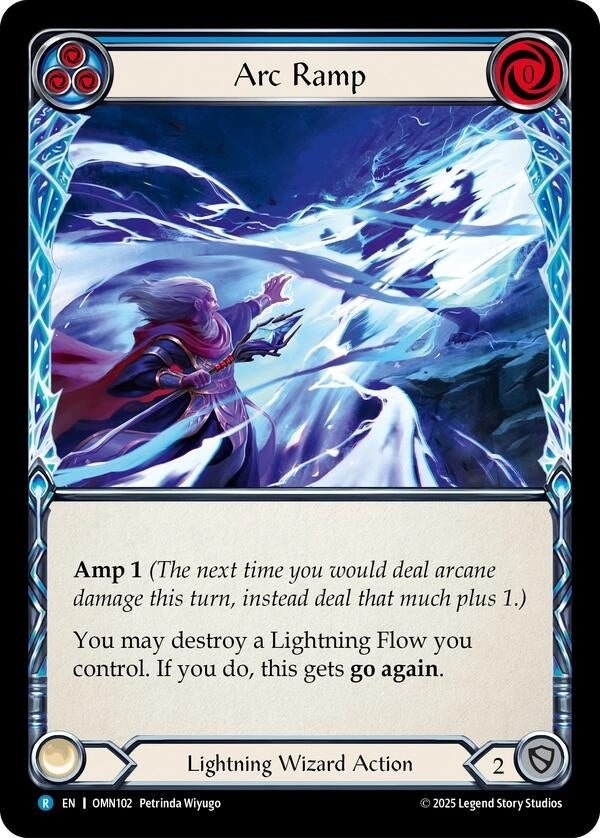Image for Arc Ramp (Blue) (OMN102) (Omens of the Third Age) - Flesh and Blood TCG