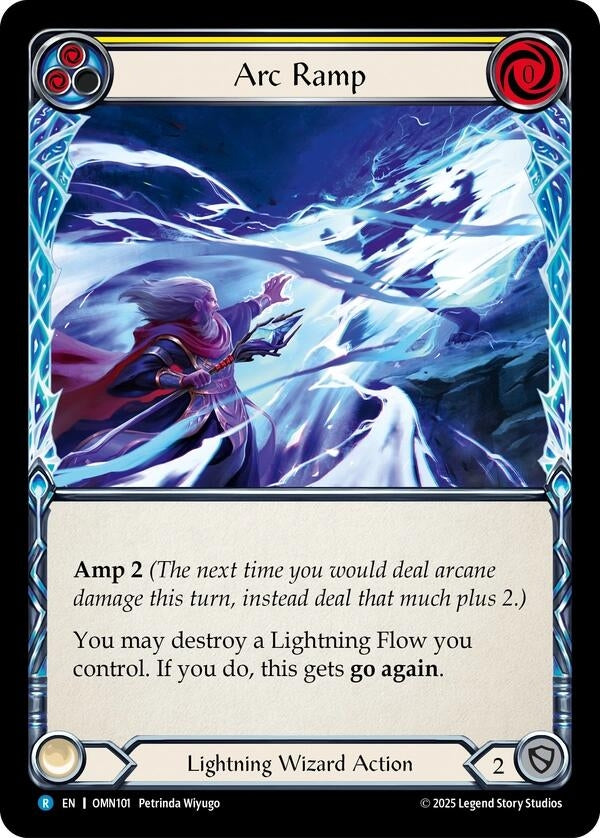 Image for Arc Ramp (Yellow) (OMN101) (Omens of the Third Age) - Flesh and Blood TCG