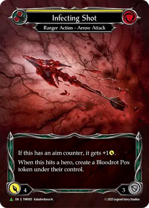 Image for Infecting Shot (Yellow) (Marvel) - TNP005 (TNP005) (Flesh and Blood: Promo Cards) - Flesh and Blood TCG