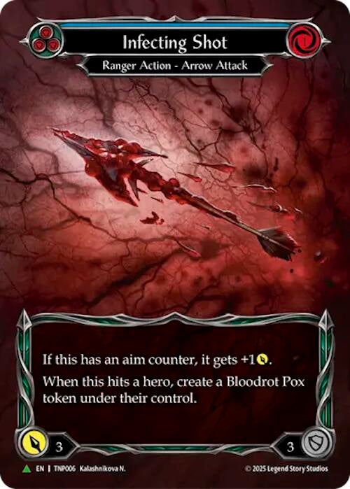 Image for Infecting Shot (Blue) (Marvel) - TNP006 (TNP006) (Flesh and Blood: Promo Cards) - Flesh and Blood TCG