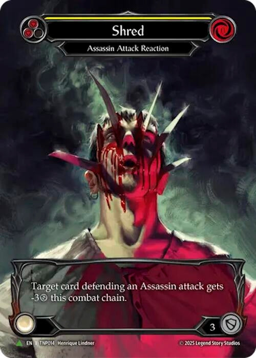 Image for Shred (Yellow) (Marvel) - TNP014 (TNP014) (Flesh and Blood: Promo Cards) - Flesh and Blood TCG