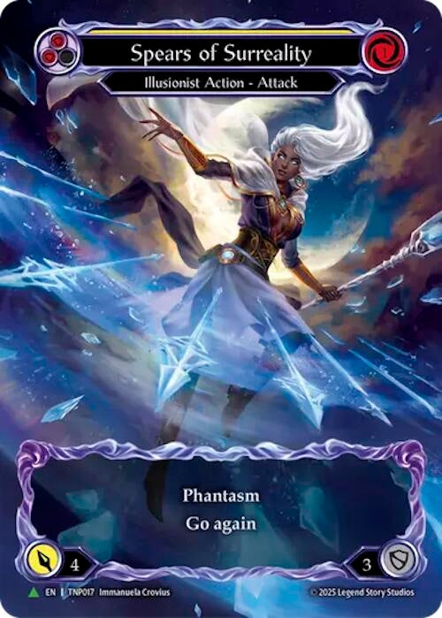 Image for Spears of Surreality (Yellow) (Marvel) - TNP017 (TNP017) (Flesh and Blood: Promo Cards) - Flesh and Blood TCG