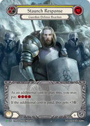Image for Staunch Response (Yellow) (Marvel) - TNP020 (TNP019) (Flesh and Blood: Promo Cards) - Flesh and Blood TCG