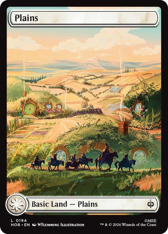 Image for Plains (0194) (194) (The Hobbit) - Magic: The Gathering