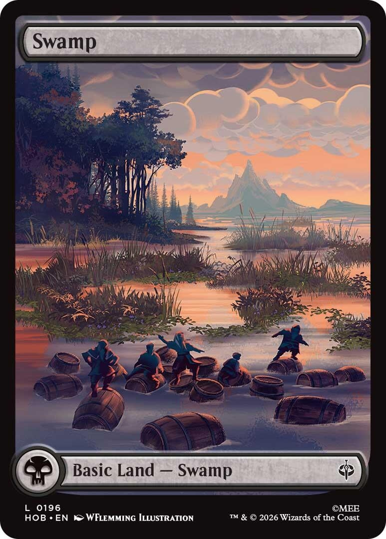 Image for Swamp (0196) (196) (The Hobbit) - Magic: The Gathering
