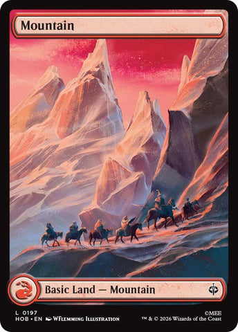 Image for Mountain (0197) (197) (The Hobbit) - Magic: The Gathering