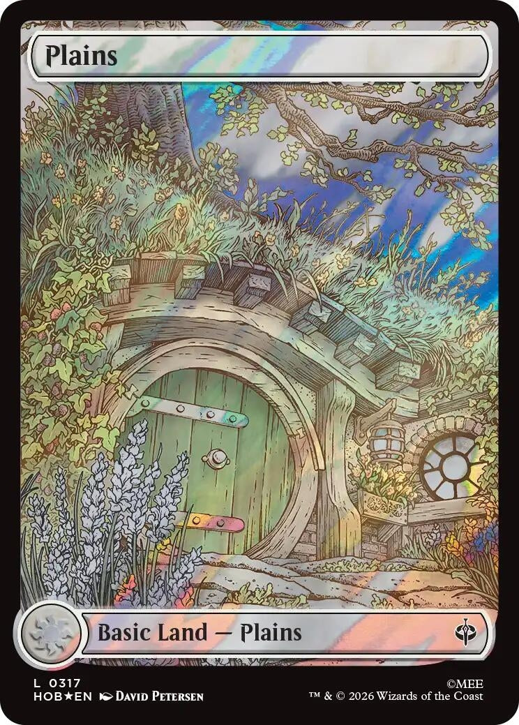 Image for Plains (0317) (Surge Foil) (317) (The Hobbit) - Magic: The Gathering