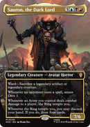 Image for Sauron, the Dark Lord (Borderless) (36) (The Hobbit: Eternal-Legal) - Magic: The Gathering
