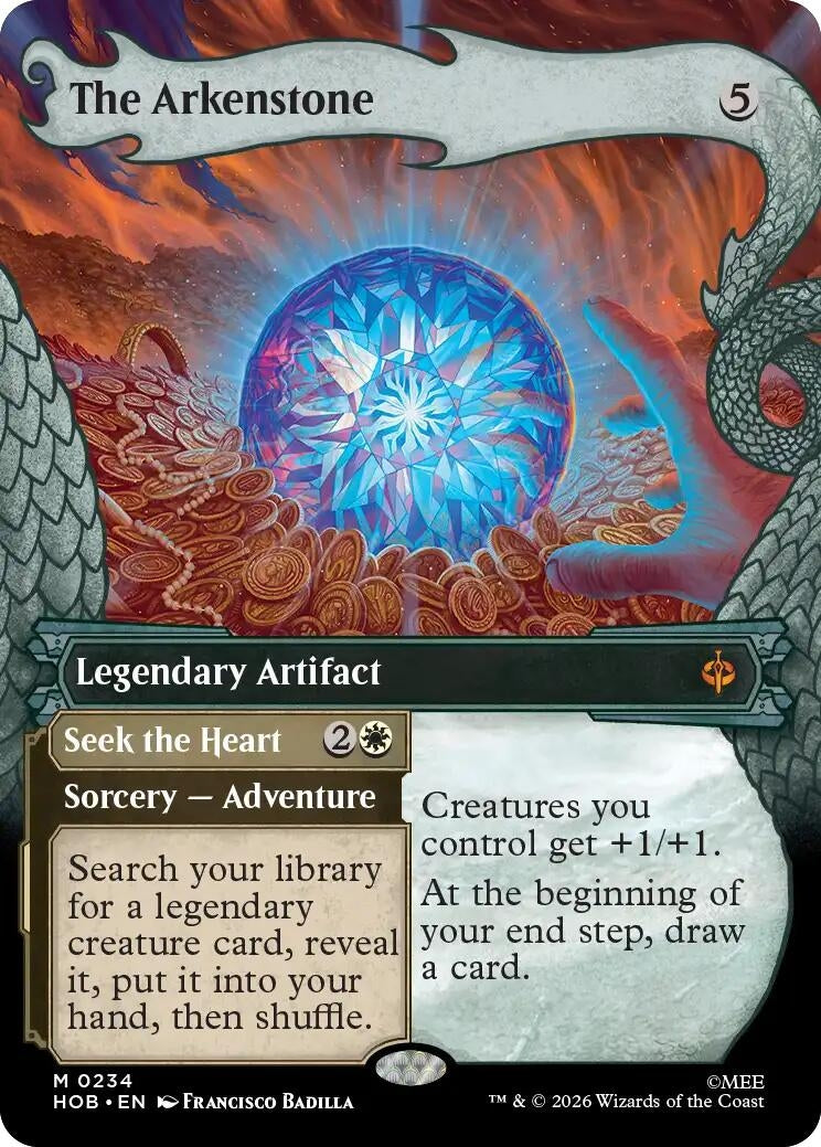 Image for The Arkenstone (Showcase) (234) (The Hobbit) - Magic: The Gathering