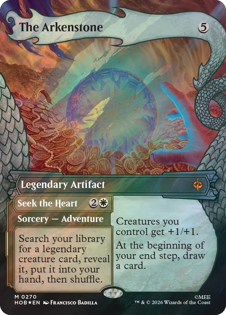 Image for The Arkenstone (Showcase) (Surge Foil) (270) (The Hobbit) - Magic: The Gathering