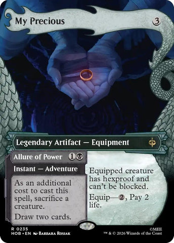 Image for My Precious (Showcase) (235) (The Hobbit) - Magic: The Gathering