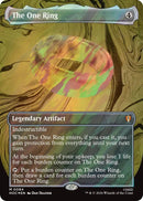 Image for The One Ring (Borderless) (Surge Foil) (84) (The Hobbit: Eternal-Legal) - Magic: The Gathering