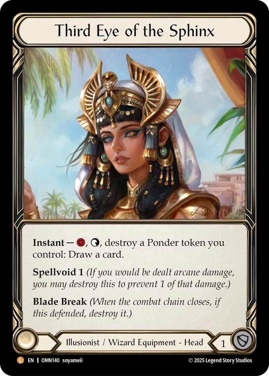 Image for Third Eye of the Sphinx (OMN140) (Omens of the Third Age) - Flesh and Blood TCG
