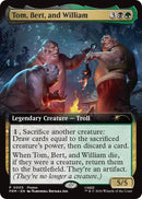 Image for Tom, Bert, and William (Extended Art) (5) (Promo Pack: The Hobbit) - Magic: The Gathering