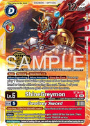 Image for ShineGreymon // GeoGrey Sword (Welcome Tamers Pack Vol.2) (ST24-07 SR) (Starter Deck 24: Data Squad Release Event Cards) - Digimon Card Game