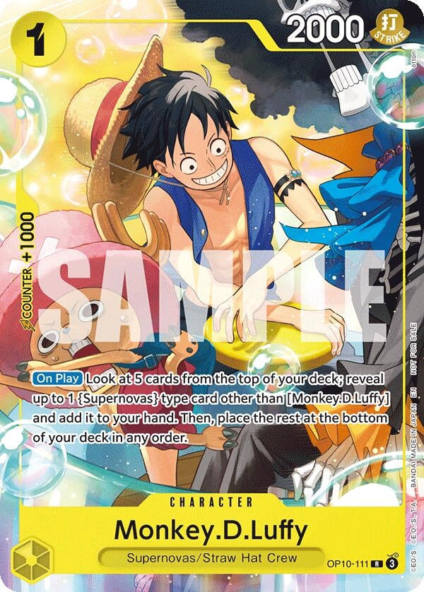Image for Monkey.D.Luffy (Welcome Pack 2026 Vol.1) (OP10-111) (One Piece Promotion Cards) - One Piece Card Game