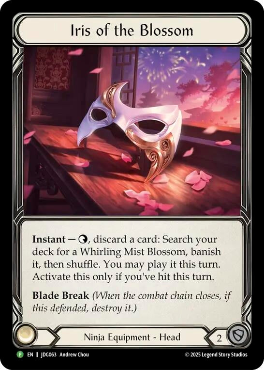 Image for Iris of the Blossom - JDG063 (JDG063) (Flesh and Blood: Promo Cards) - Flesh and Blood TCG