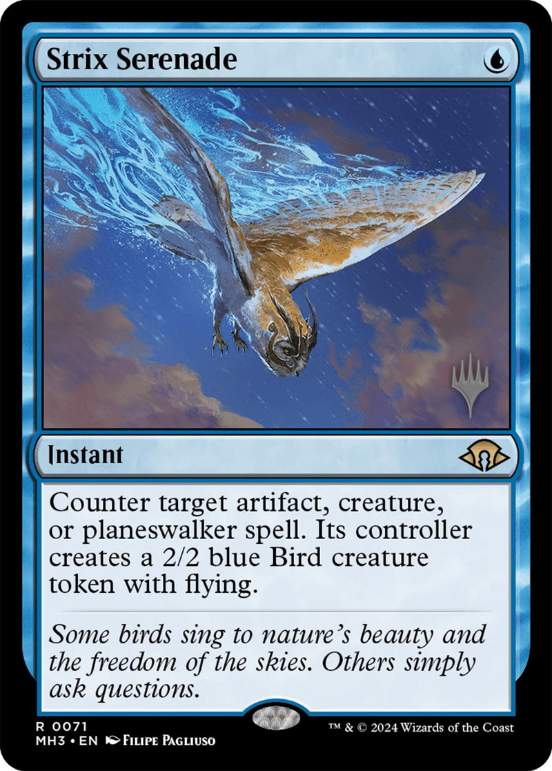 Image for Strix Serenade (71) (Promo Pack: Secrets of Strixhaven) - Magic: The Gathering