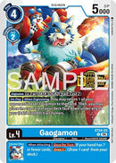 Image for Gaogamon (Welcome Tamers Pack Vol.2) (ST24-03 U) (Starter Deck 24: Data Squad Release Event Cards) - Digimon Card Game