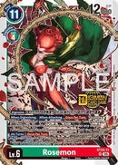 Image for Rosemon (Welcome Tamers Pack Vol.2) (ST24-11 SR) (Starter Deck 24: Data Squad Release Event Cards) - Digimon Card Game
