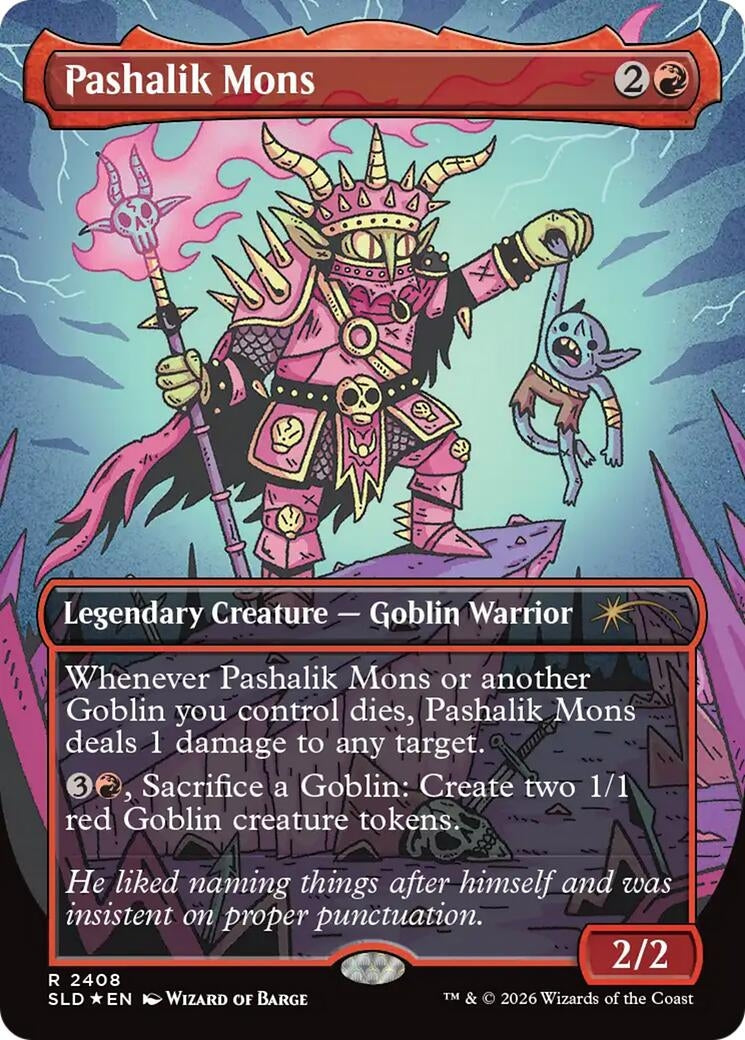 Image for Pashalik Mons (2408) (Secret Lair Drop Series) - Magic: The Gathering