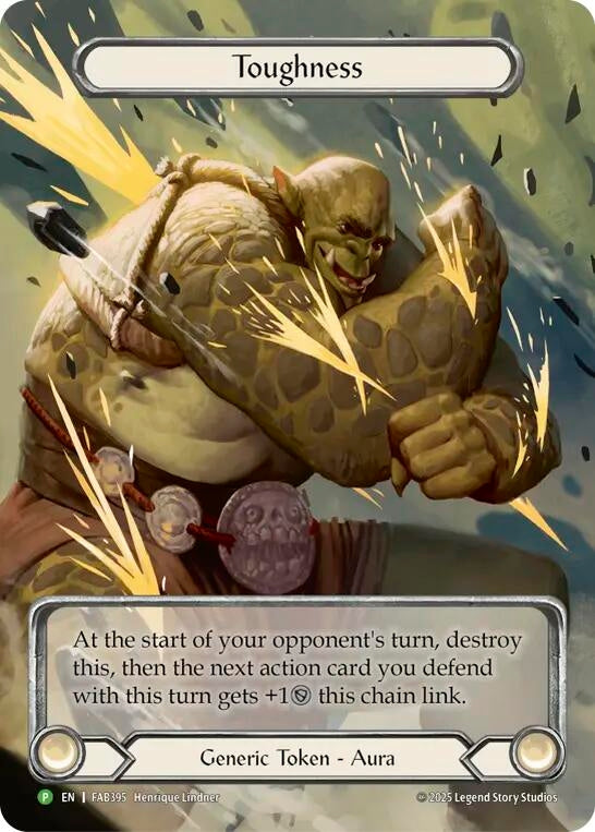 Image for Toughness - FAB395 (FAB395) (Flesh and Blood: Promo Cards) - Flesh and Blood TCG