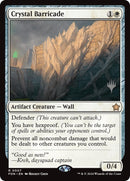 Image for Crystal Barricade (7) (Promo Pack: Secrets of Strixhaven) - Magic: The Gathering