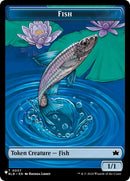 Image for Fish (BLB) // Treasure (MH3) Double-sided Token (7) (The List Reprints) - Magic: The Gathering