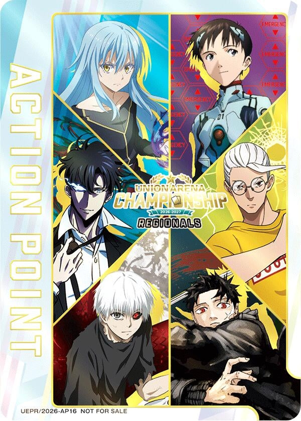Image for Action Point Card (AP16) (Regionals 26-27) (UEPR/2026-AP16) (Union Arena Promotion Cards) - Union Arena