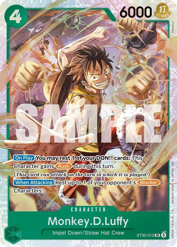 Image for Monkey.D.Luffy (ST30-012) (Starter Deck EX: Luffy & Ace) - One Piece Card Game
