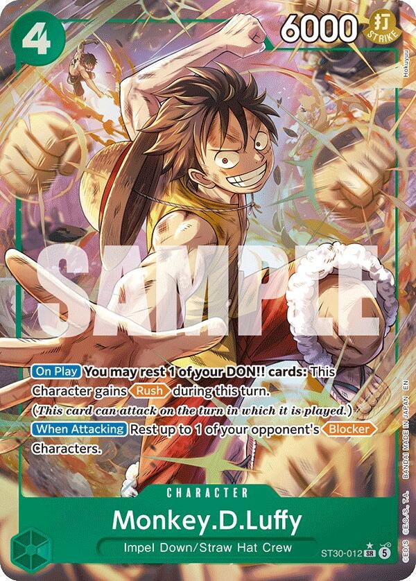 Image for Monkey.D.Luffy (Parallel) (ST30-012) (Starter Deck EX: Luffy & Ace) - One Piece Card Game