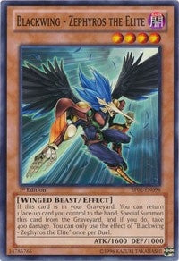 Blackwing Zephyros the Elite (BP02-EN098) [BP02]
