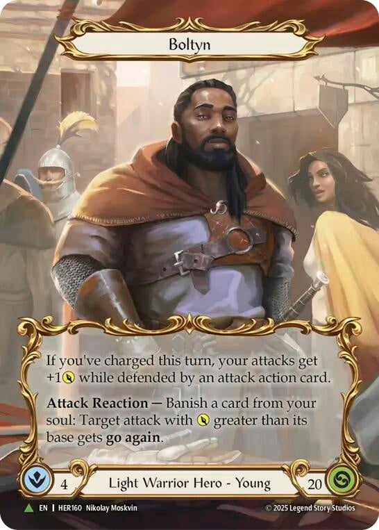 Image for Boltyn - HER160 (HER0160) (Flesh and Blood: Promo Cards) - Flesh and Blood TCG