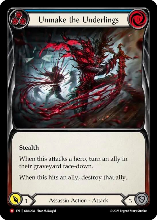 Image for Unmake the Underlings (OMN228) (Omens of the Third Age) - Flesh and Blood TCG