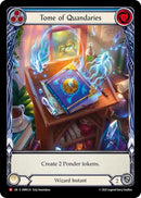 Image for Tome of Quandaries (Blue) (Extended Art) (OMN133) (Omens of the Third Age) - Flesh and Blood TCG