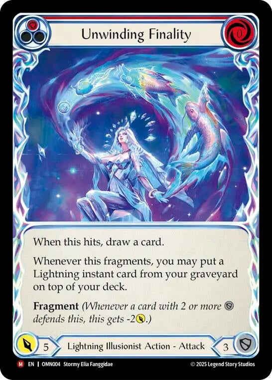 Image for Unwinding Finality (OMN004) (Omens of the Third Age) - Flesh and Blood TCG
