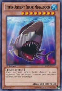 Hyper Ancient Shark Megalodon (BP02-EN121) [BP02]