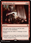 Image for Blasphemous Act (DRC) (101) (The List Reprints) - Magic: The Gathering