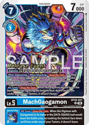 Image for MachGaogamon (BT25-027 U) (Dual Revolution Release Event Cards) (BT-25_PR) - Digimon Card Game