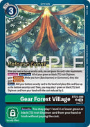Image for Gear Forest Village (BT25-099 U) (Dual Revolution Release Event Cards) (BT-25_PR) - Digimon Card Game
