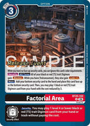 Image for Factorial Area (BT25-102 U) (Dual Revolution Release Event Cards) (BT-25_PR) - Digimon Card Game