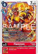 Image for Flaremon (BT25-017 R) (Dual Revolution Release Event Cards) (BT-25_PR) - Digimon Card Game