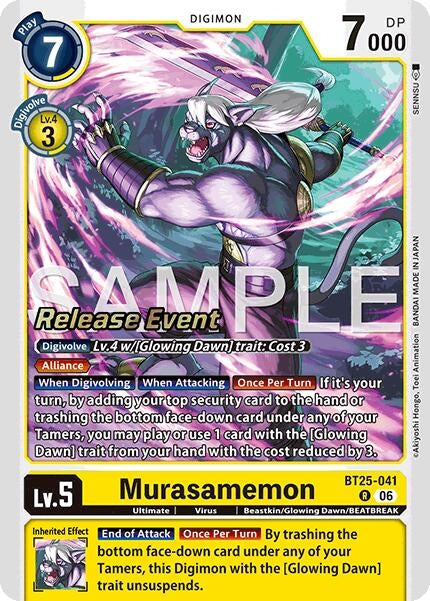 Image for Murasamemon (BT25-041 R) (Dual Revolution Release Event Cards) (BT-25_PR) - Digimon Card Game