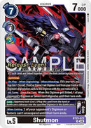 Image for Shutmon (BT25-072 R) (Dual Revolution Release Event Cards) (BT-25_PR) - Digimon Card Game