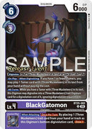 Image for BlackGatomon (BT25-082 R) (Dual Revolution Release Event Cards) (BT-25_PR) - Digimon Card Game