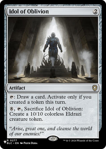 Image for Idol of Oblivion (277) (The List Reprints) - Magic: The Gathering