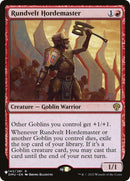 Image for Rundvelt Hordemaster (142) (The List Reprints) - Magic: The Gathering
